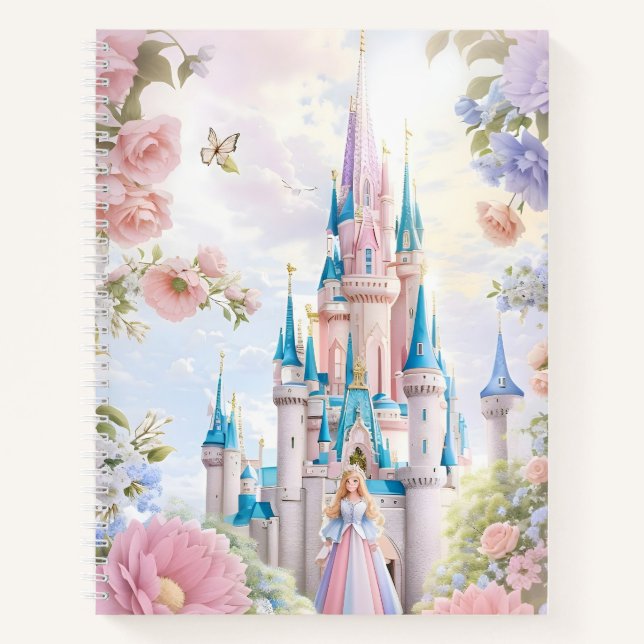 Cuaderno Castillo de cuento de hadas (Anverso)