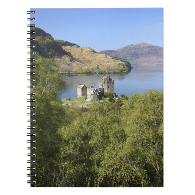 Cuaderno Castillo de Eilean Donan, Escocia. El famoso Eilea (Frente)