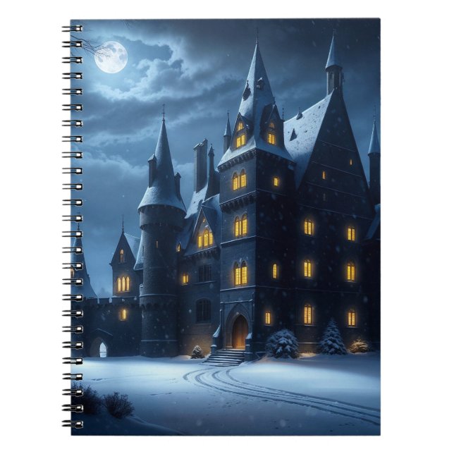 Cuaderno Castillo de la Noche Fría Hollow (Frente)