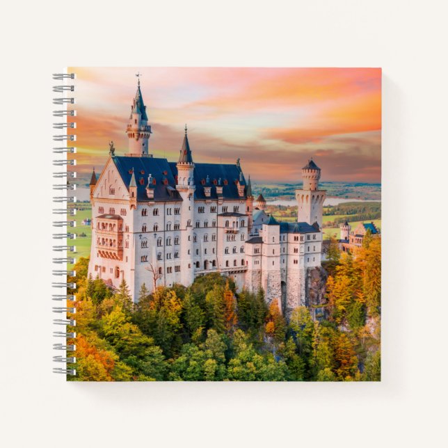 Cuaderno Castillo de Neuschwanstein (Anverso)