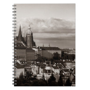 Cuaderno Castillo de Praga con Catedral de San Vitus en che