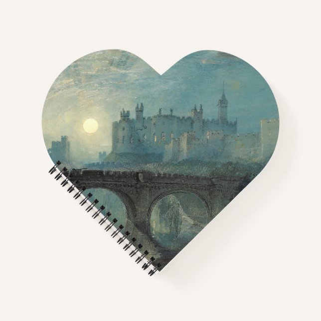 Cuaderno Castillo de William Turner Alnwick (Anverso)