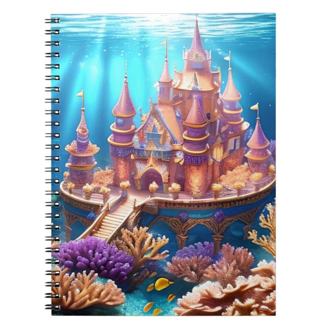 Cuaderno Castillo del reino submarino (Frente)