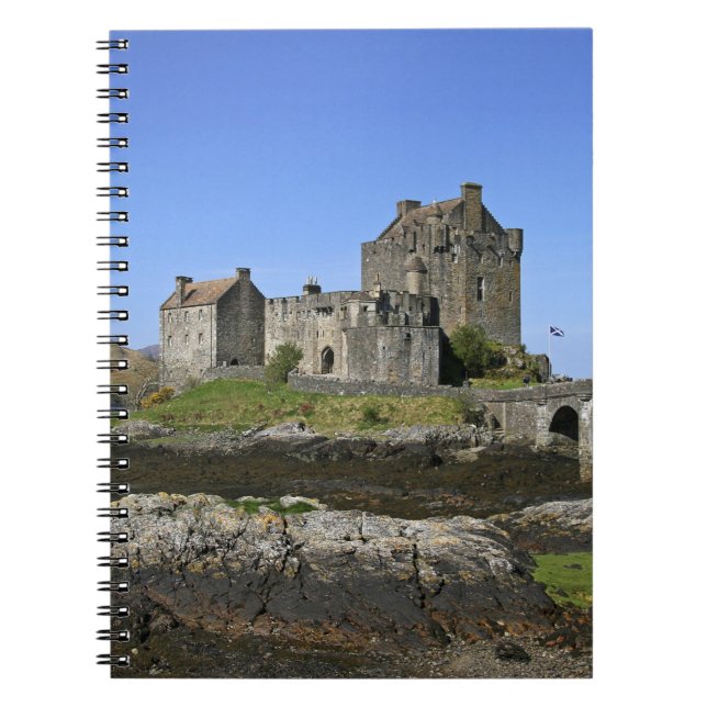 Cuaderno Castillo Eilean Donan, Escocia. El famoso Eilean 2 (Frente)