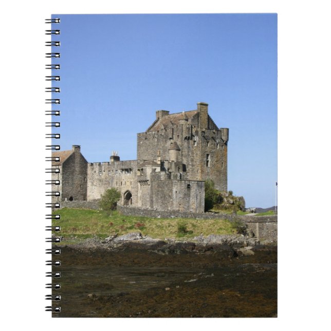 Cuaderno Castillo Eilean Donan, Escocia. El famoso Eilean 3 (Frente)