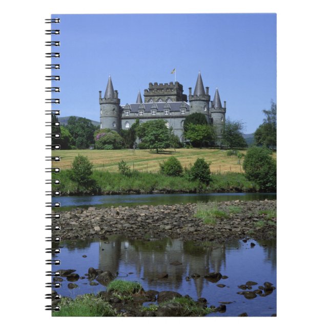 Cuaderno Castillo Inverary, Strathclyde, Escocia (Frente)
