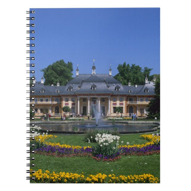 Cuaderno Castillo Pillnitz, Dresde, Sajonia, Alemania (Frente)