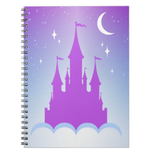 Cuaderno Castillo soñador de la noche en el cielo