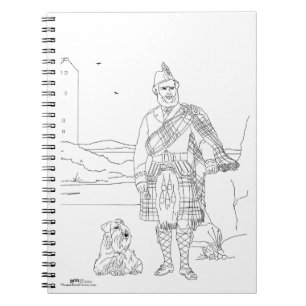 Cuaderno Castillo Stalker, Argyll Escocia