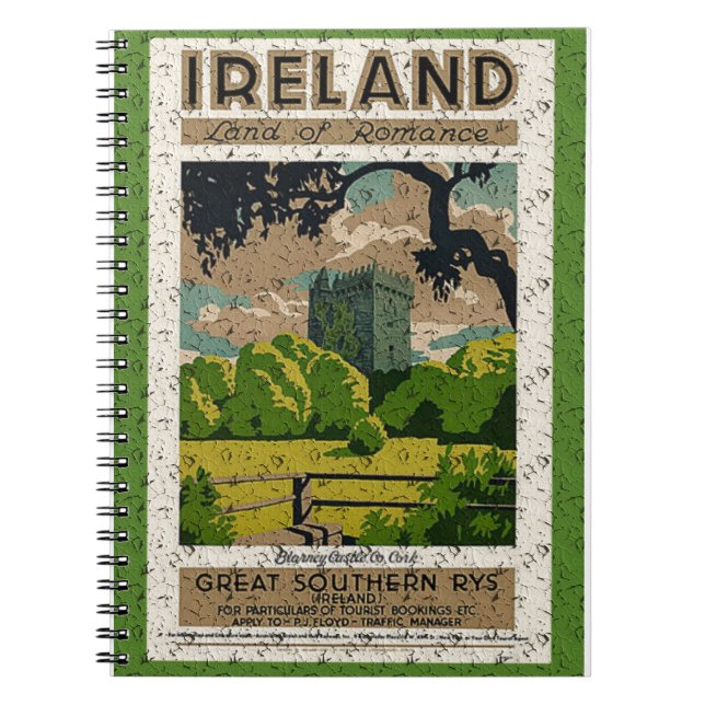 Cuaderno Castillo Vintage Blarney (Frente)