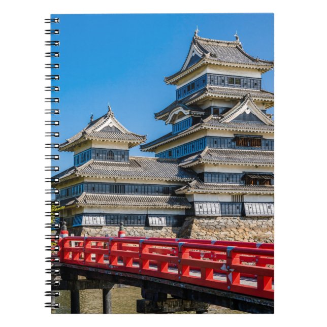 Cuaderno Castillo y puente de Matsumoto (Frente)