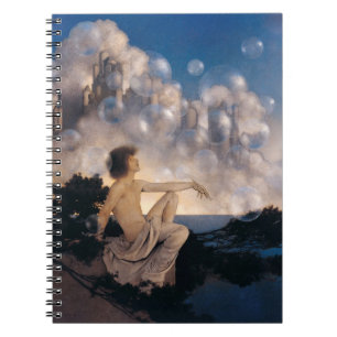 Cuaderno Castillos Aéreos de Maxfield Parrish 1904 Fantasía