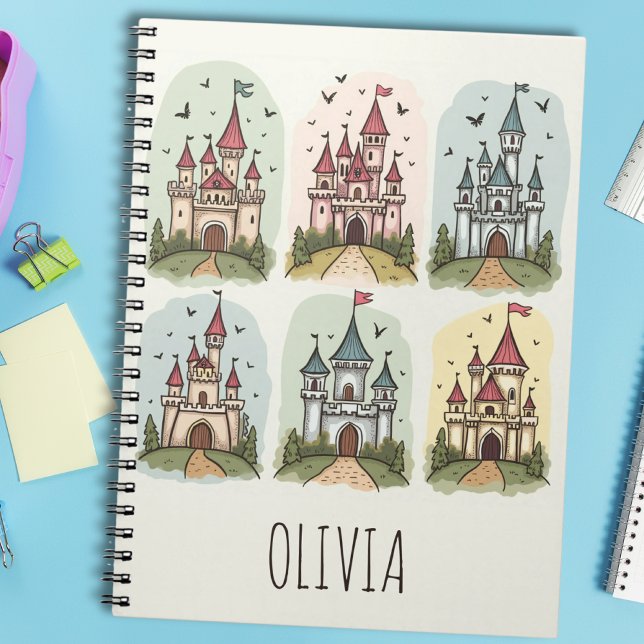 Cuaderno Castillos de cuento de hadas de hadas (Subido por el creador)