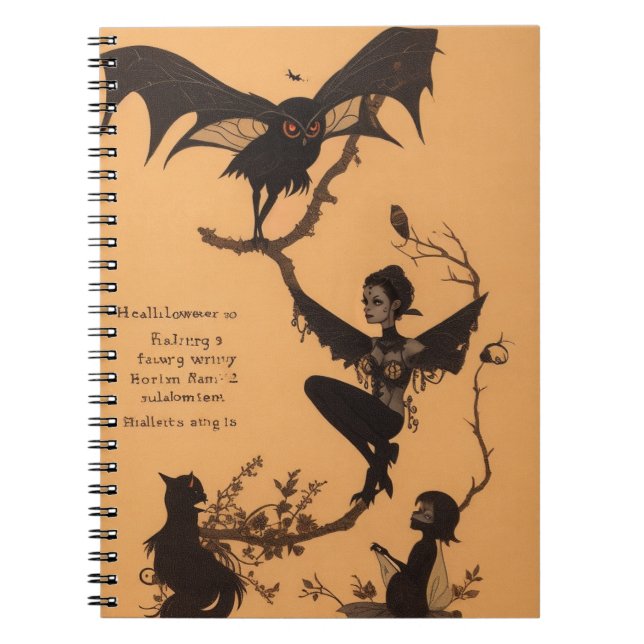 Cuaderno Casting Spells Magical Halloween (Frente)