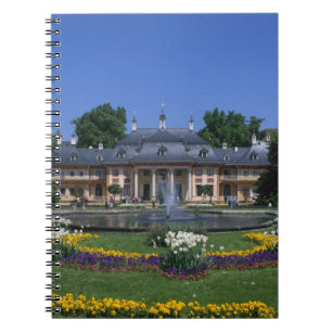 Cuaderno Castle Pillnitz, Dresden, Sajonia, Alemania