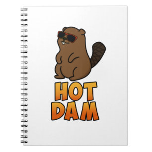 Cuaderno Castor Divertido Pun Caliente