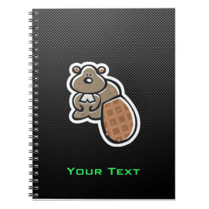 Cuaderno Castor lindo; Liso
