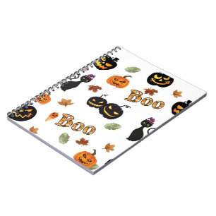 Cuaderno Cat Boo Halloween