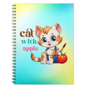 Cuaderno Cat Con Apple-85242