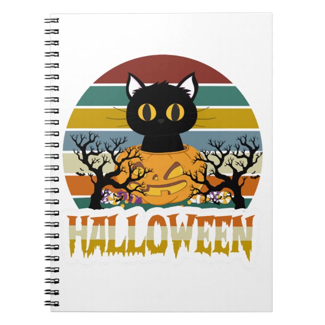 Cuaderno Cat Halloween (Frente)