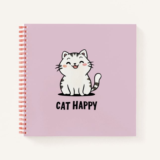 CUADERNO CAT HAPPY (Anverso)