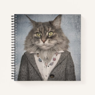 Cuaderno Cat In Clothes