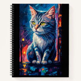 Cuaderno Cat in the Night