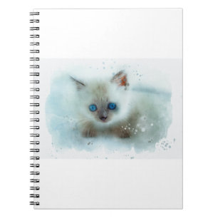 Cuaderno Cat Kitten Mascota Kitty Young Cat Animal Feline