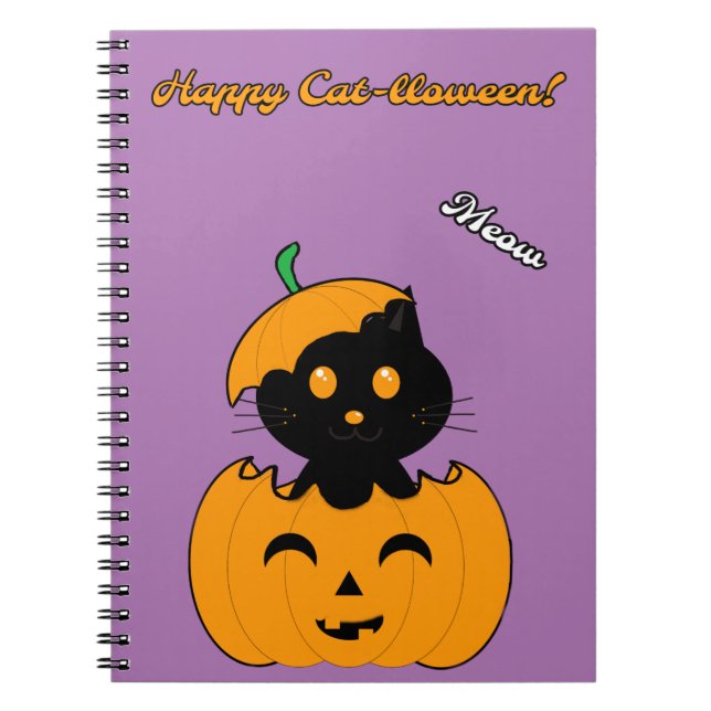 Cuaderno  Cat-lloween (Frente)