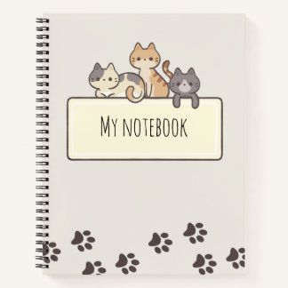 Cuaderno Cat lovers Notebook