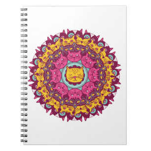 Cuaderno Cat Mandala
