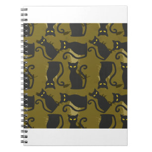 Cuaderno Cat Metallizer Factory Deco Template Tube Art