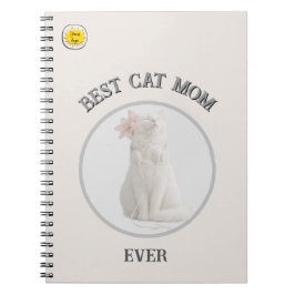 Cuaderno Cat Mom Photo 