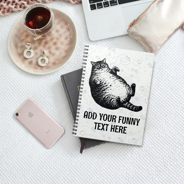 Cuaderno Cat Mother I Am But Skin and Bones For Cat Lover (Subido por el creador)