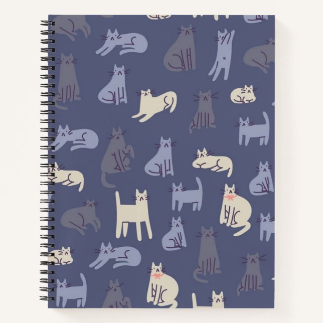 Cuaderno Cat Nap Chorus Notebook (Anverso)