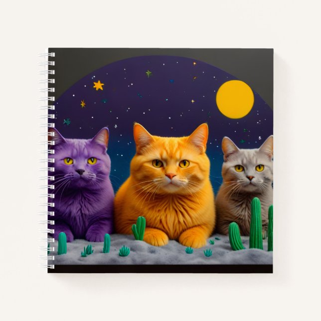 Cuaderno Cat Notebook for Cat Lovers  (Anverso)