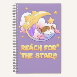 Cuaderno cat on the moon