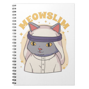 CUADERNO CAT, PERSONALIZADO MUSULMÁN MUSULMÁN DE MEOWSLIM,