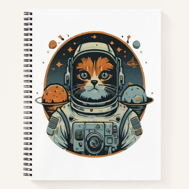 Cuaderno Cata-astronauta en Asteroides (Anverso)