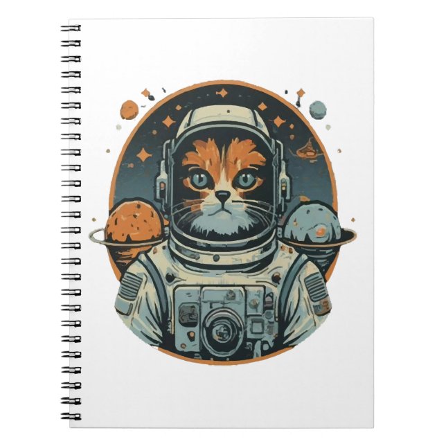 Cuaderno Cata-astronauta en Asteroides (Frente)
