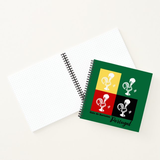 Cuaderno Catálogo portugués de Barcelos colorido (Interior)