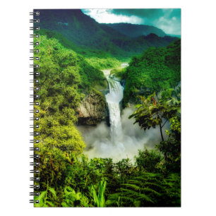 Cuaderno Cataratas Cataratas de San Rafael, Ecuador
