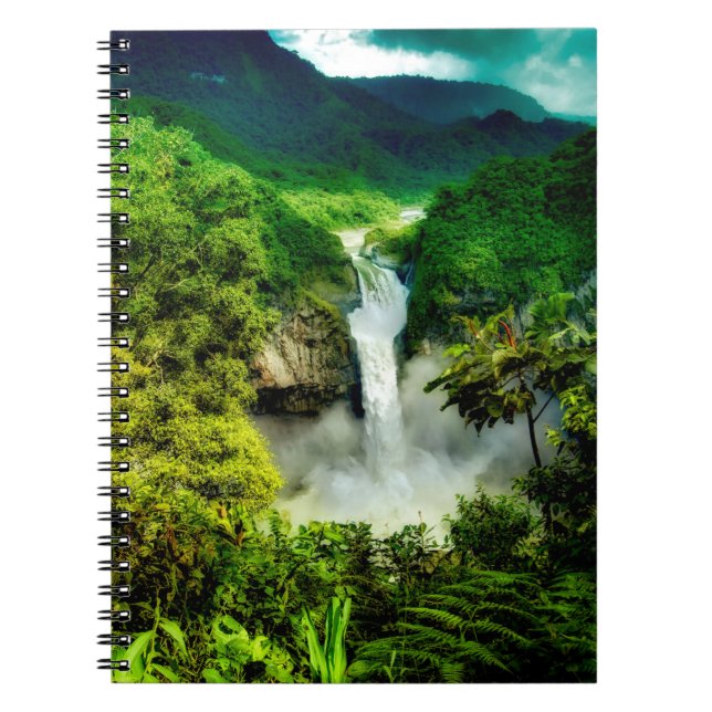 Cuaderno Cataratas | Cataratas de San Rafael, Ecuador (Frente)