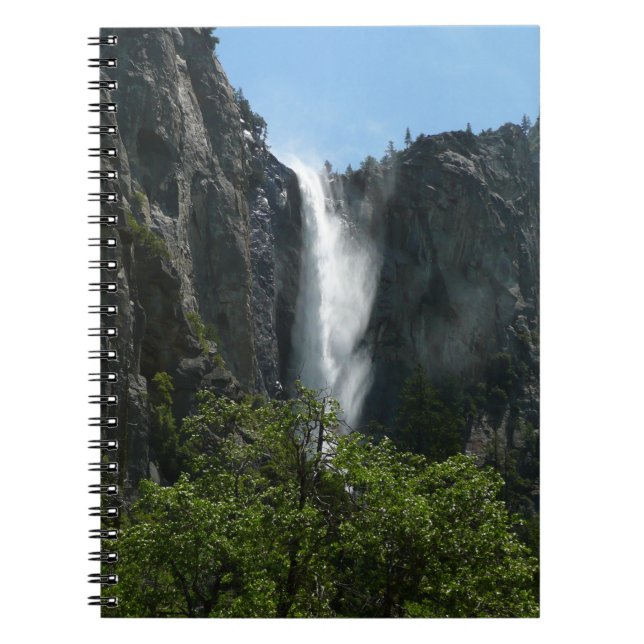 Cuaderno Cataratas de Bridalveil en el Parque Nacional Yose (Frente)