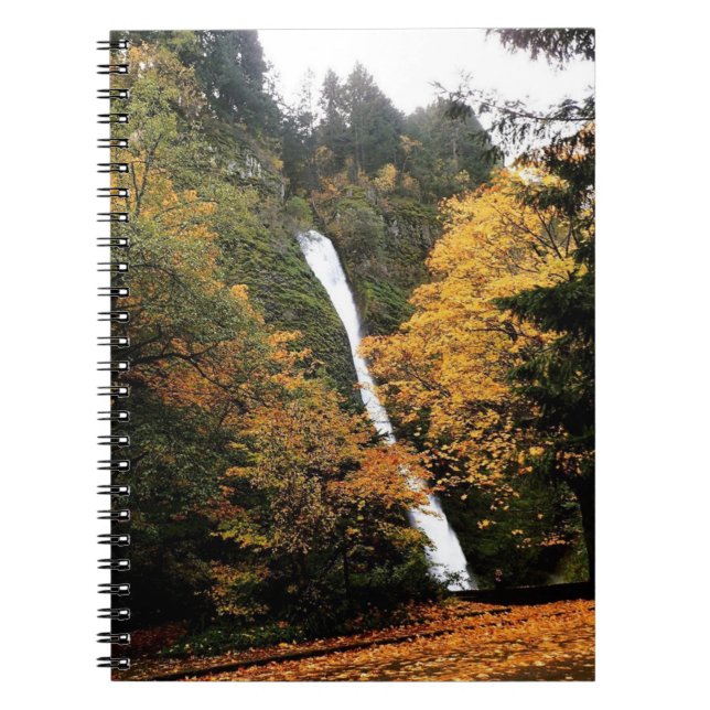 Cuaderno Cataratas de cola de caballo, Oregón (Frente)