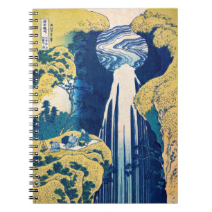 Cuaderno Cataratas de Katsushika Hokusai - Amida