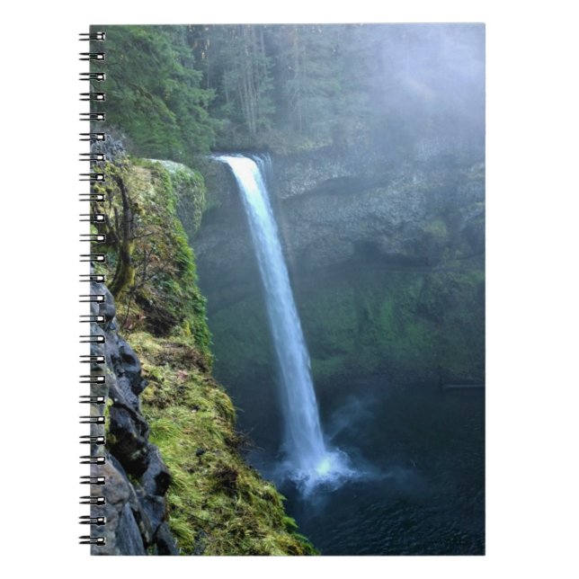 Cuaderno Cataratas de plata sur, Oregón (Frente)