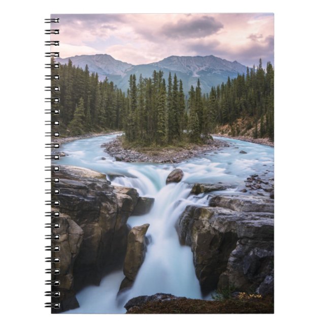 Cuaderno Cataratas de Sunwapta | Parque nacional Jasper (Frente)