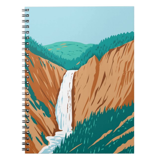 Cuaderno Cataratas de Yellowstone (Frente)