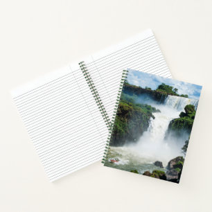 Cuaderno Cataratas del Iguazú rodeadas de selva